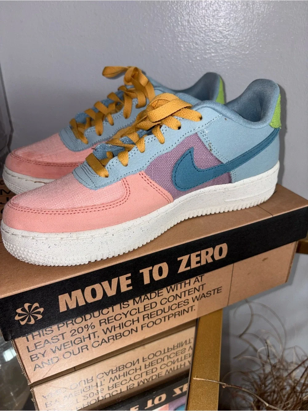 Nike Kids Pastel Multi-Color Low-Top Sneakers